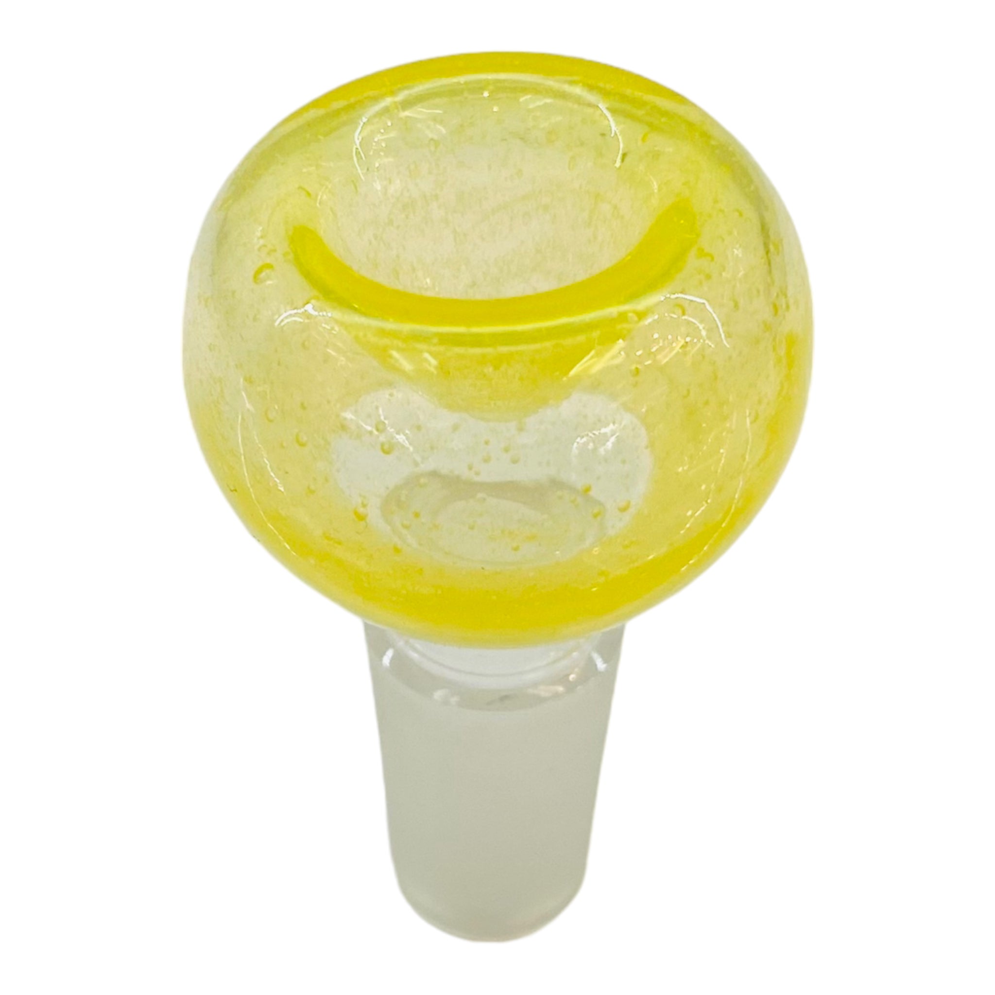 14MM Flower Bowl -Basic Color Bubble - Yellow