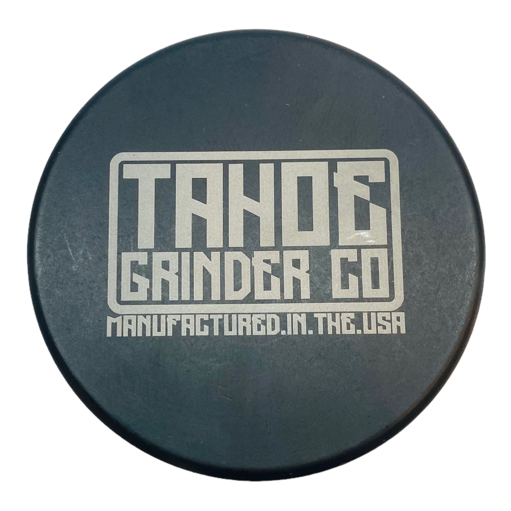Tahoe Grinders Black Anodized Aluminum Large Two Piece Weed Grinder With VW Bus On Beach