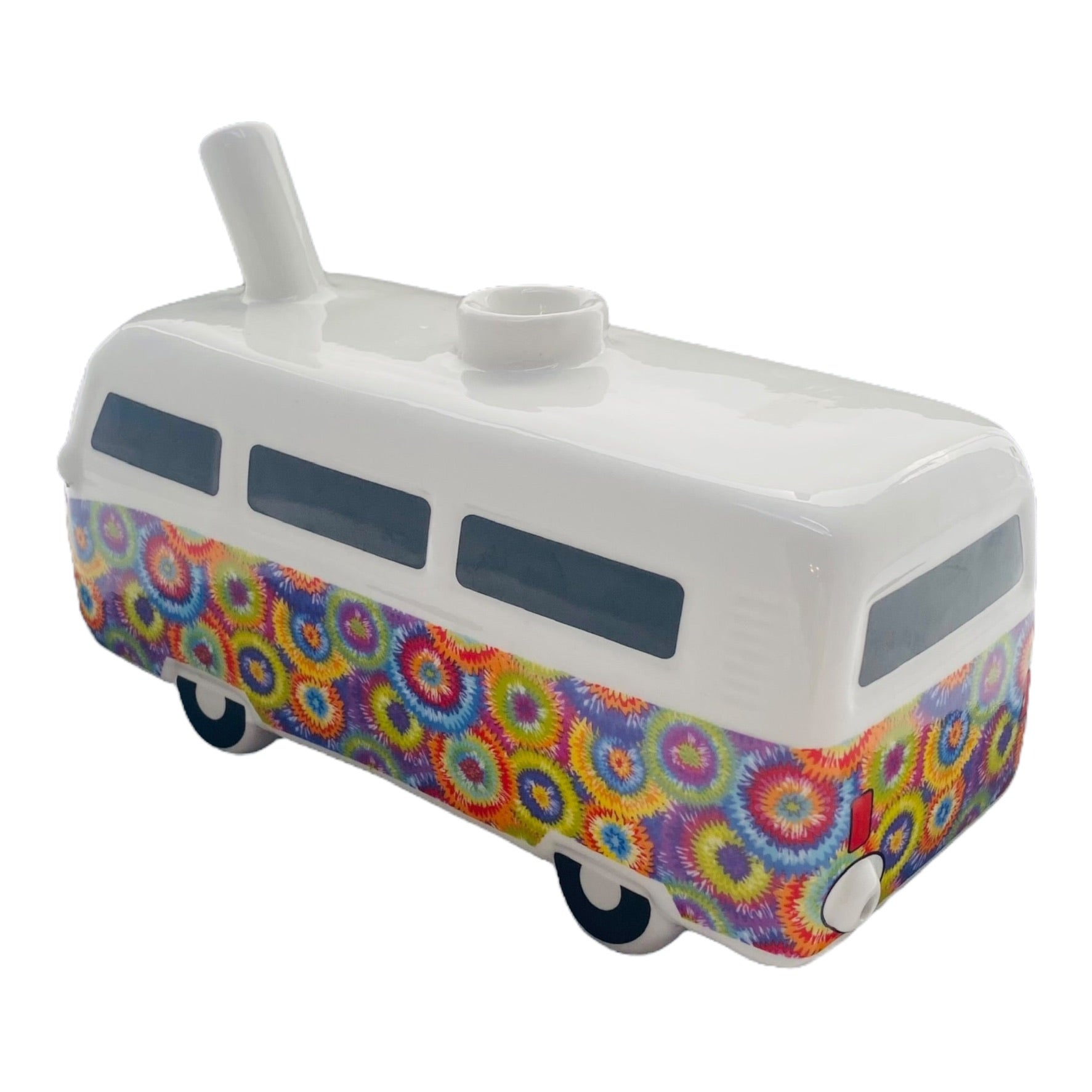 Ceramic Hippie Bus Dry Hand Pipe