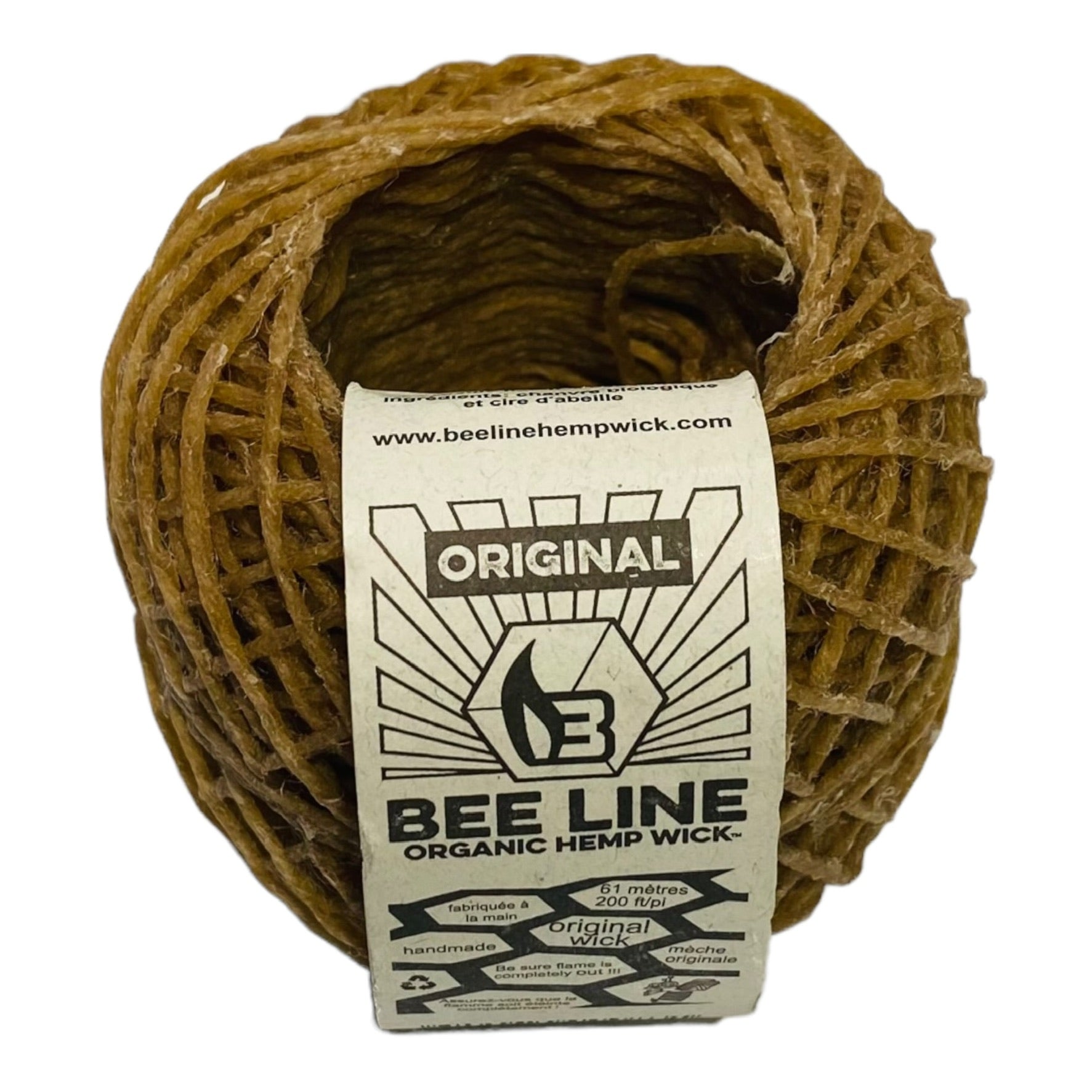 Beeline Hemp Wick - Original Wick Spool