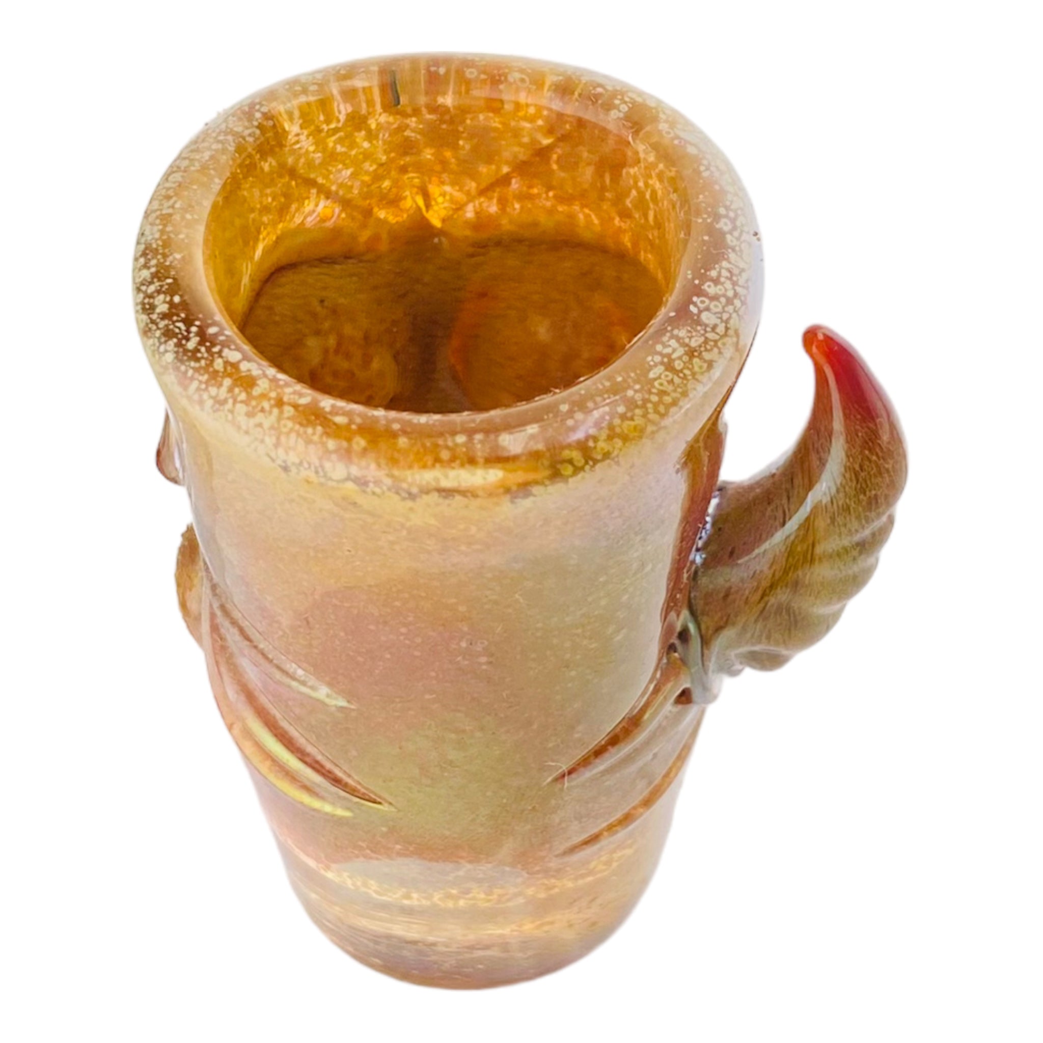 Eli Mazet Glass - Hand Sculpted Face Shot Glass