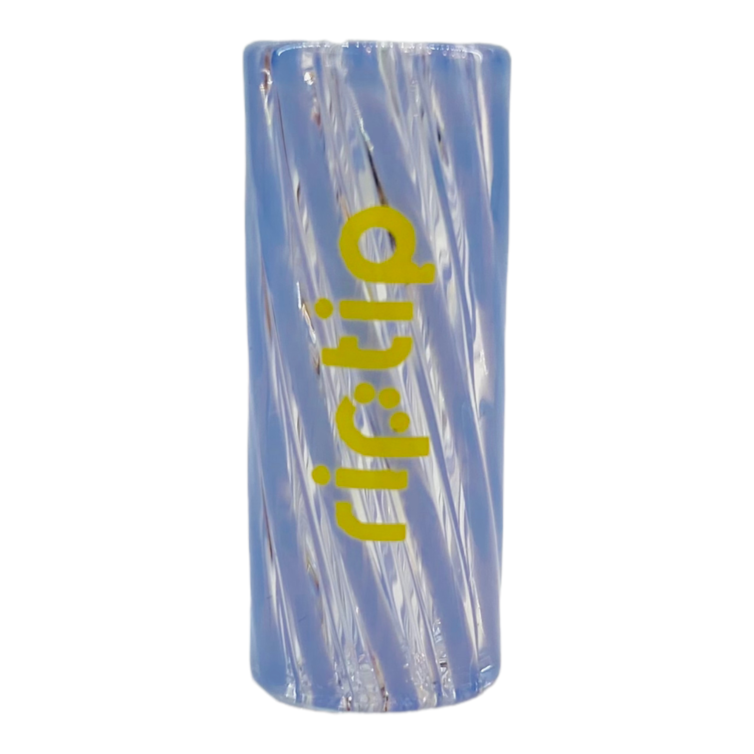 Gordo Scientific RipTip glass joint and blunt holder filter tip Mystique Blue 10mm Wide Regular Length