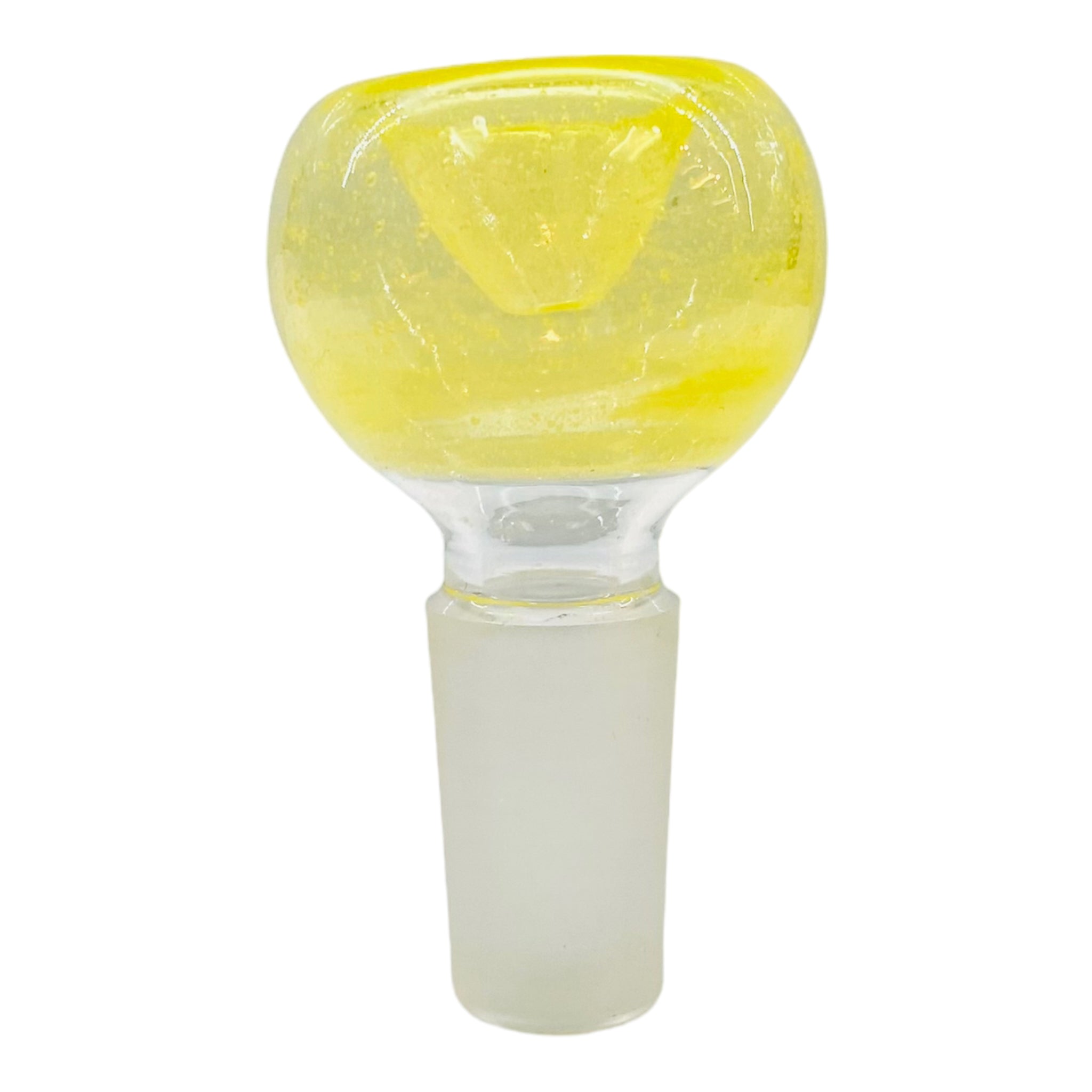 14MM Flower Bowl -Basic Color Bubble - Yellow
