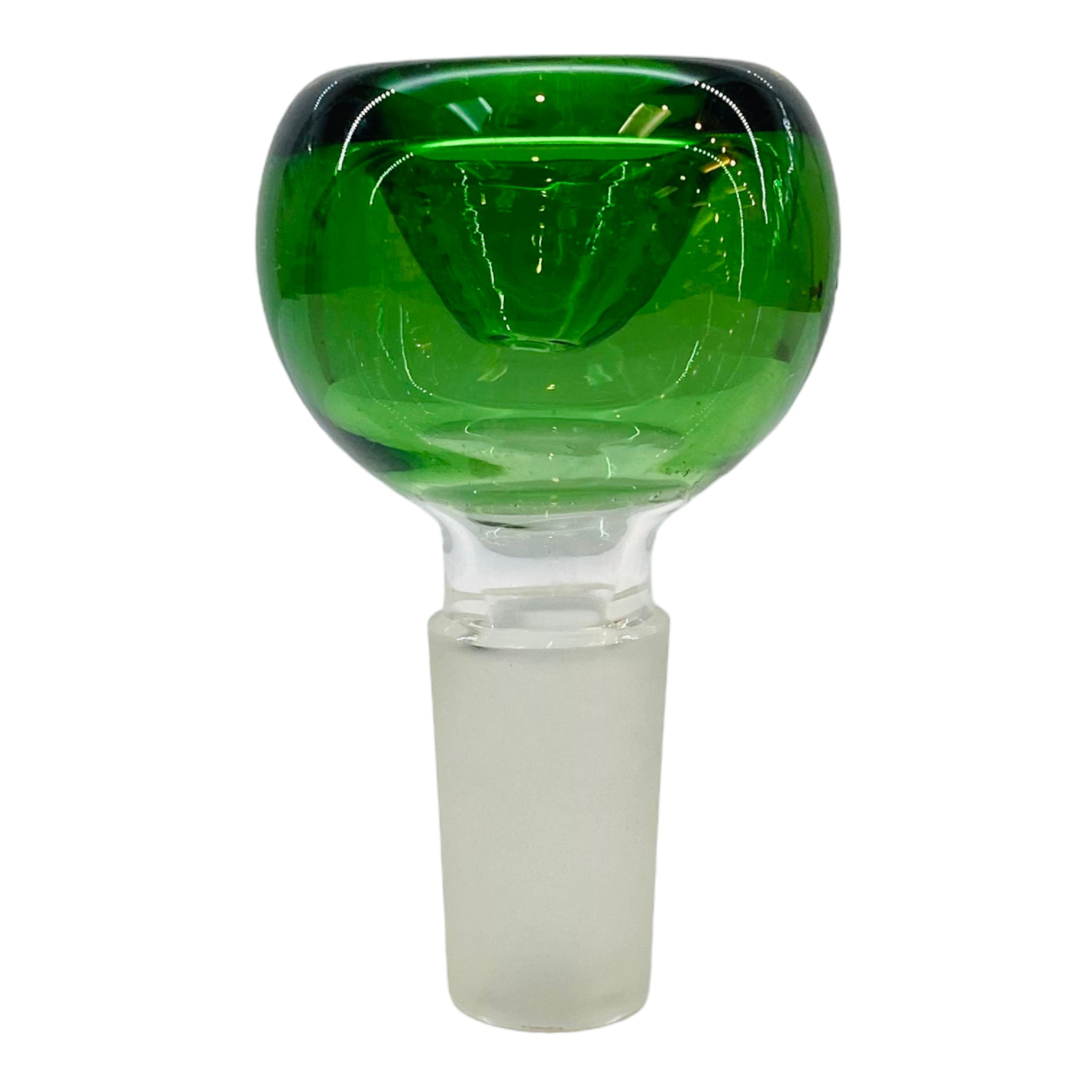14MM Flower Bowl -Basic Color Bubble - Green