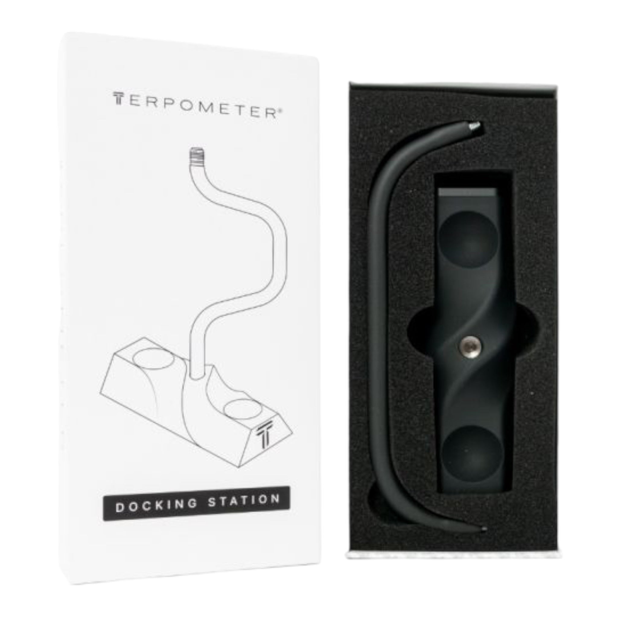 Terpometer Docking Station With Adjustable Neck And Marble Stands