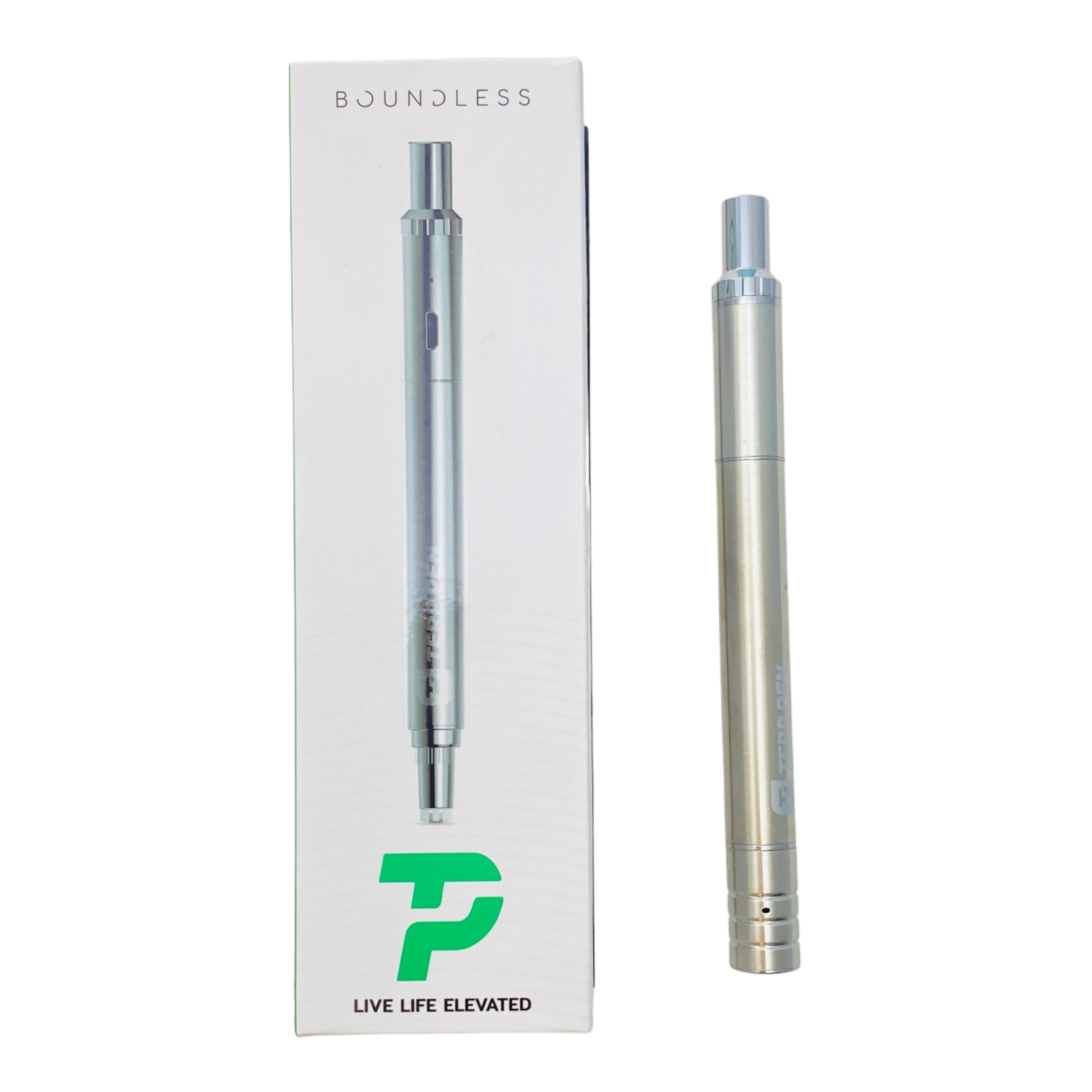 Boundless - Silver Portable Terp Pen Wax Oil Vaporizer