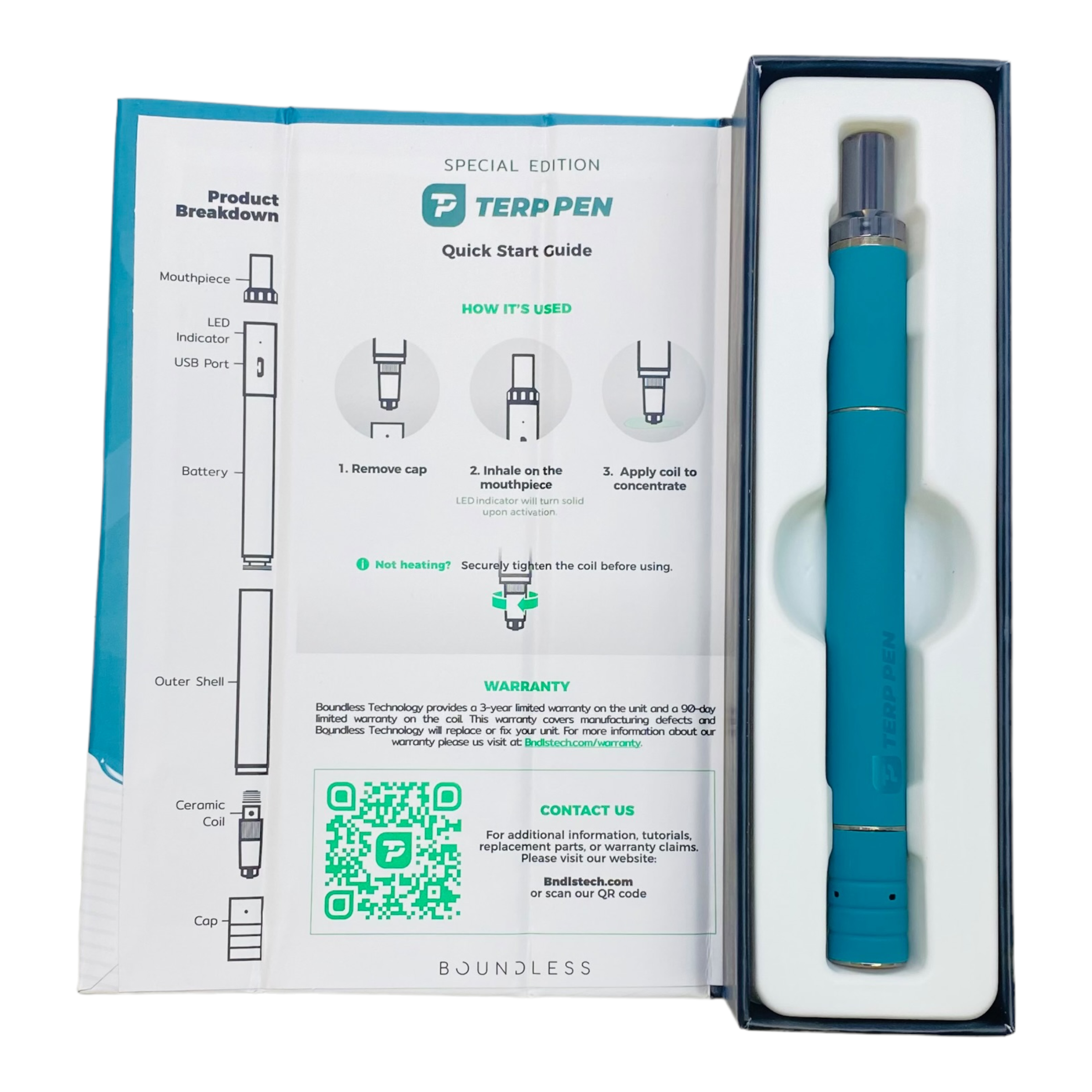 Boundless Terp Pen - Dab Straw - Tools420 USA