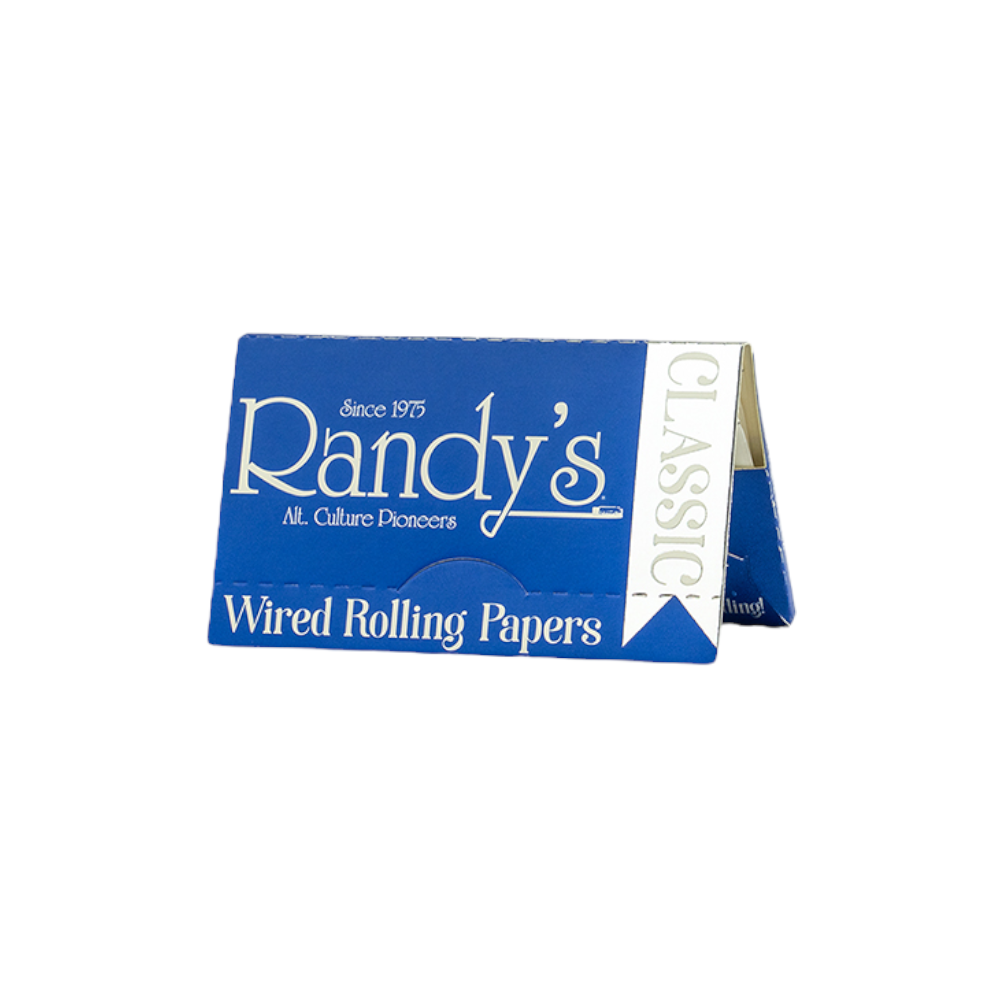 pack of Randy's - BOX Of 1.25 Wired Rolling Papers - 25 Pack Box