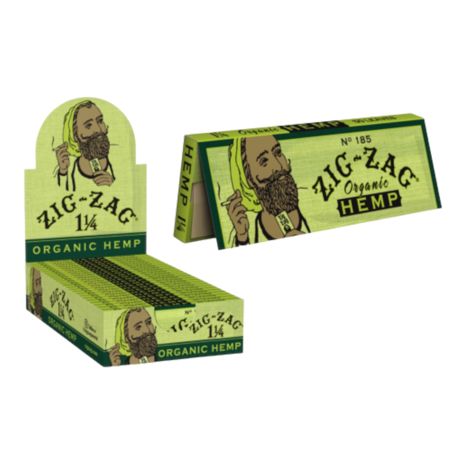 Zig Zag - BOX Of Hemp 1.25 Papers - 24 Pack Box