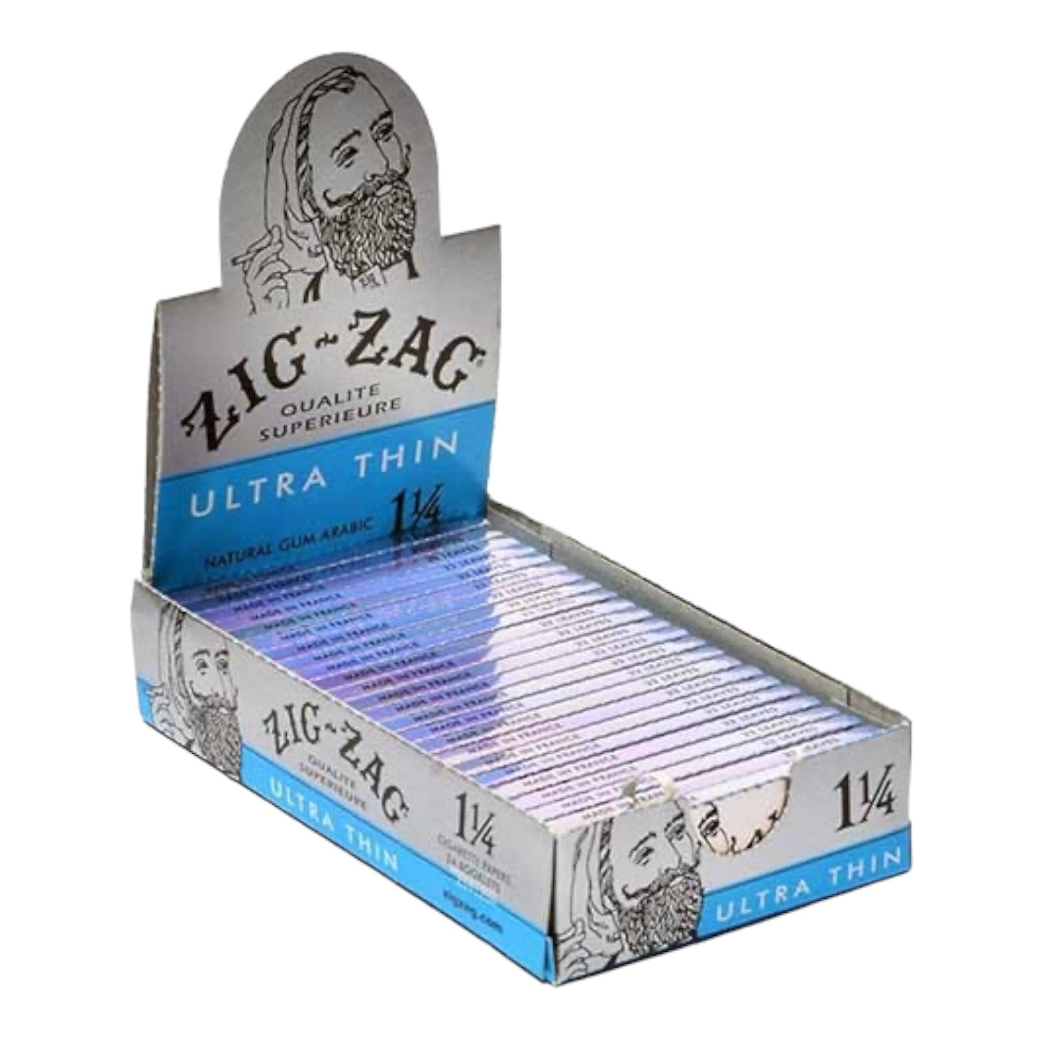 Zig Zag - BOX Of Ultra Thin 1.25 Papers - 24 Pack Box