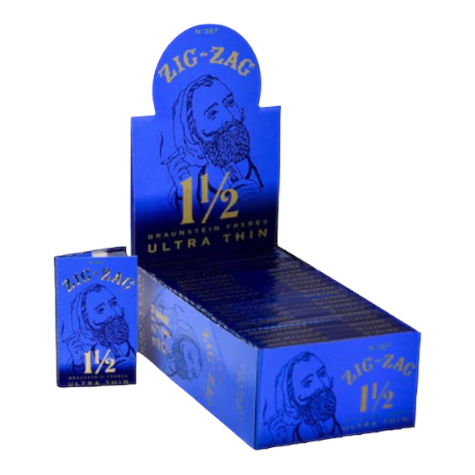 Zig Zag - BOX Of Ultra Thin 1.5 Papers - 24 Pack Box