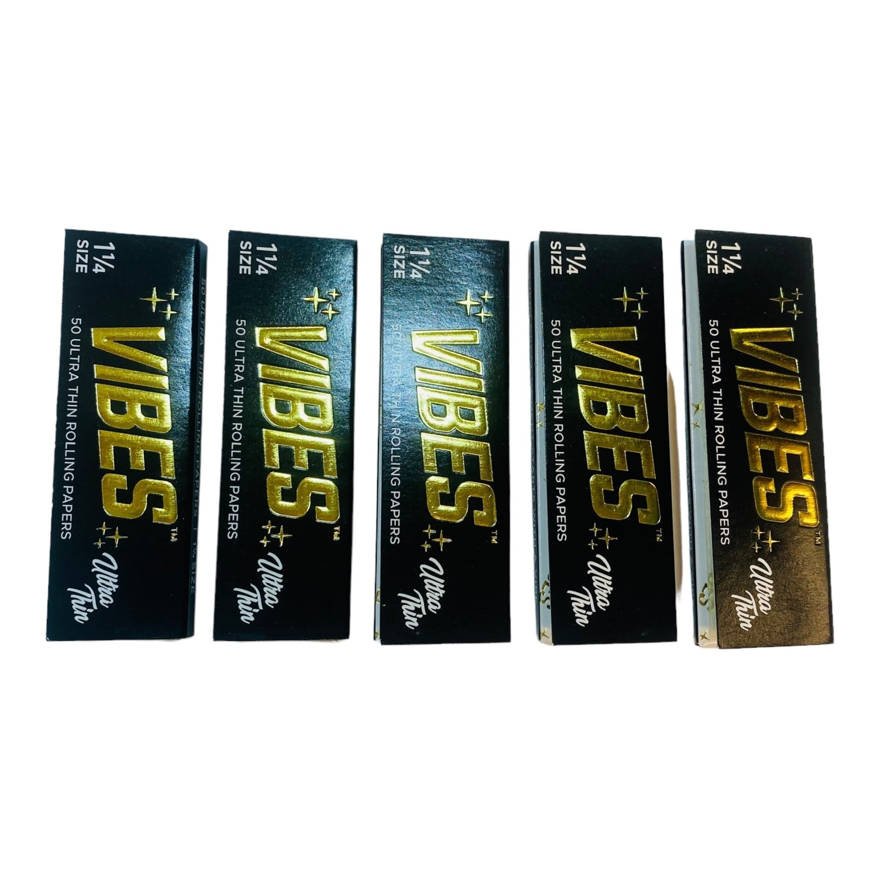 VIBES - Ultra Thin 1.25 Papers - 5 Packs