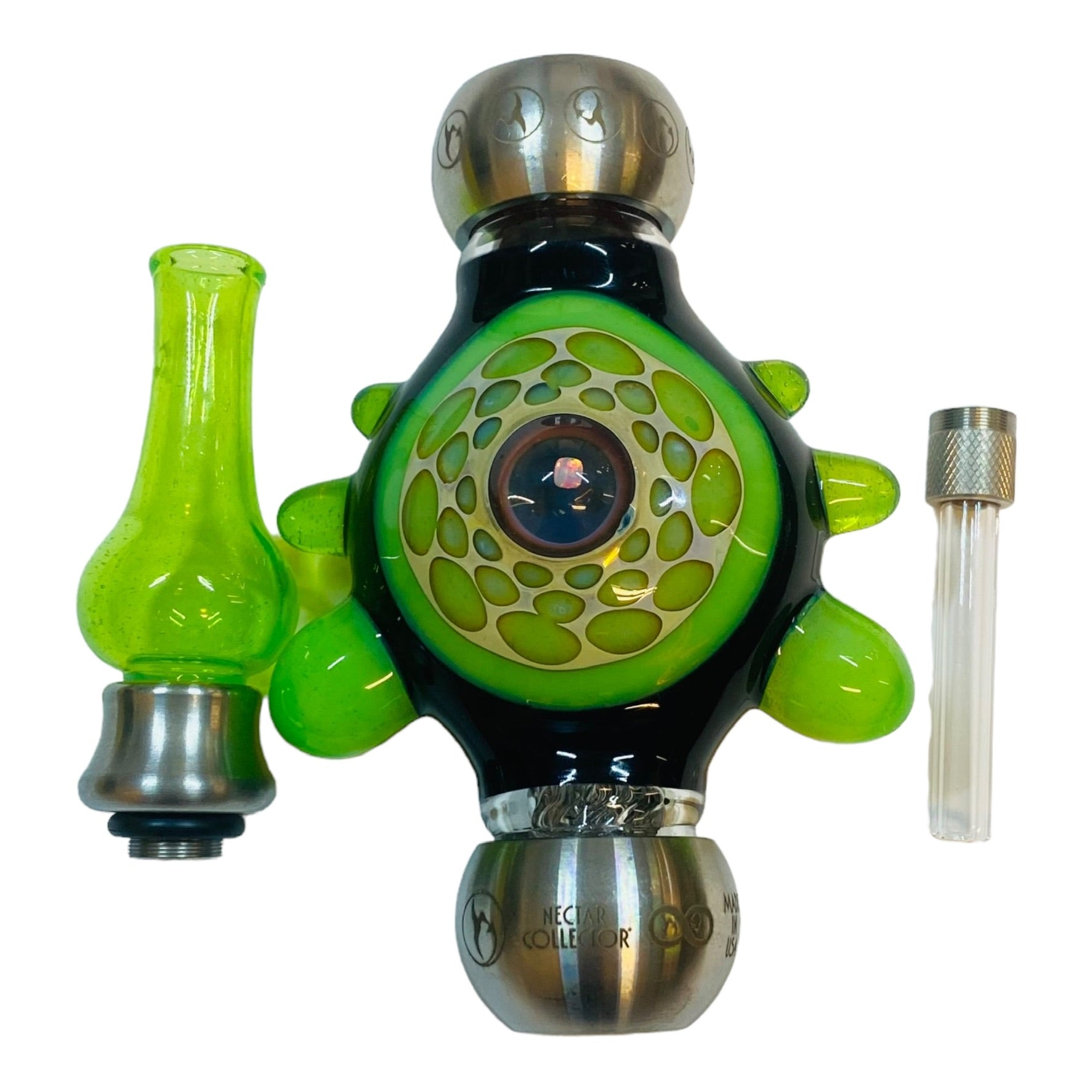 Nectar Collector Opal Honeycomb Pro Kit - Slyme Green