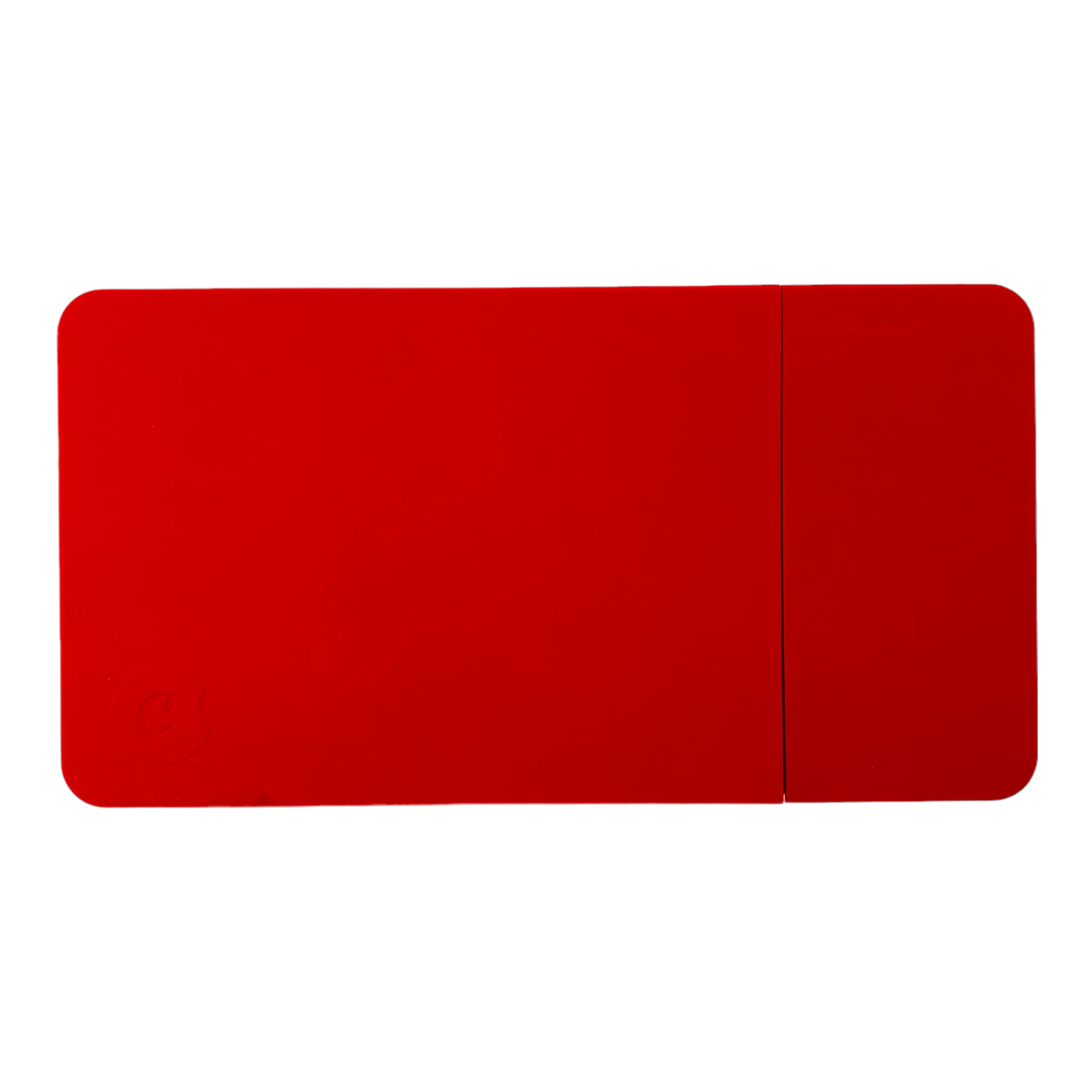 Cookies Red Rolling Tray With Sliding Lid