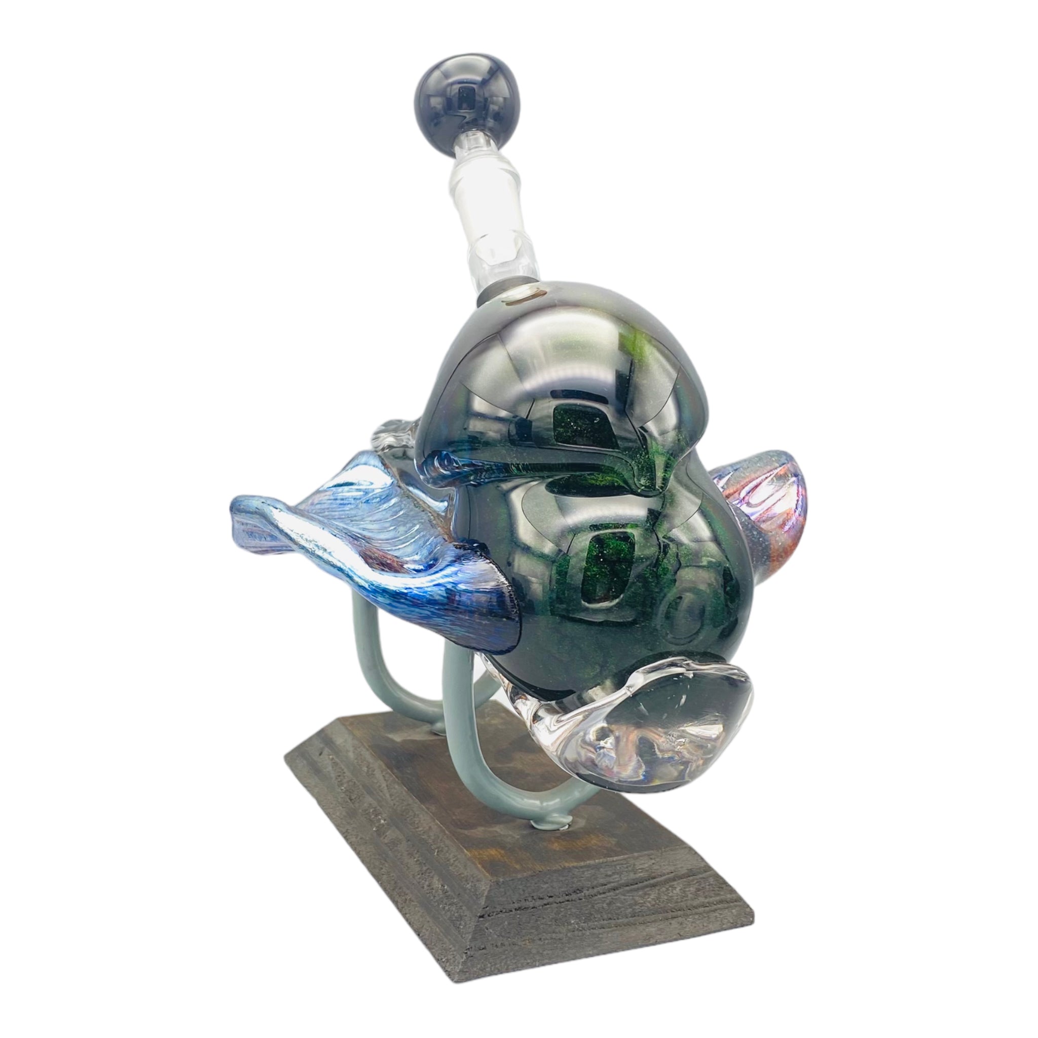 soft glass dab rig with under water creature look