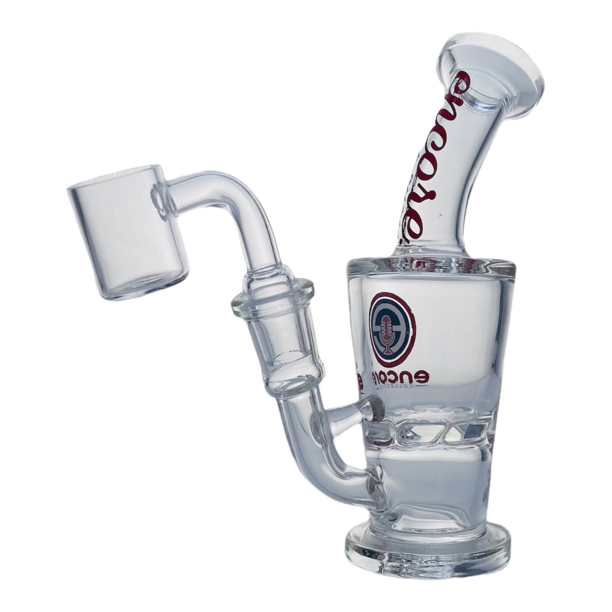 Perc Dab Rigs Encore Glass Mini Dab Rig With Turbine Perc
