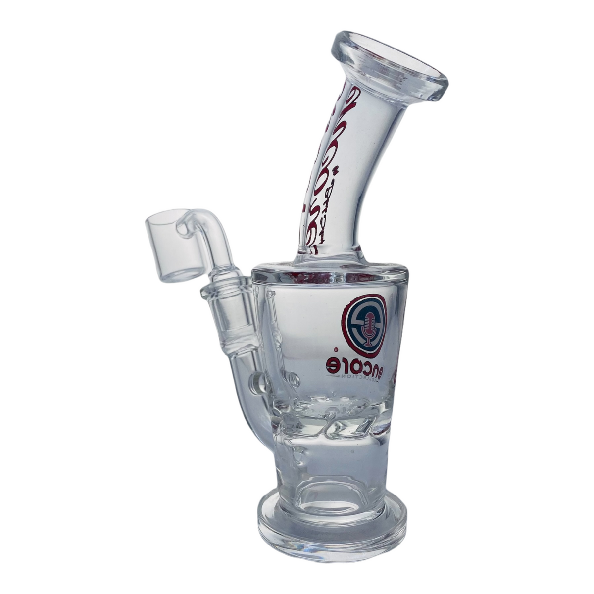 Perc Dab Rigs Encore Glass Mini Dab Rig With Turbine Perc