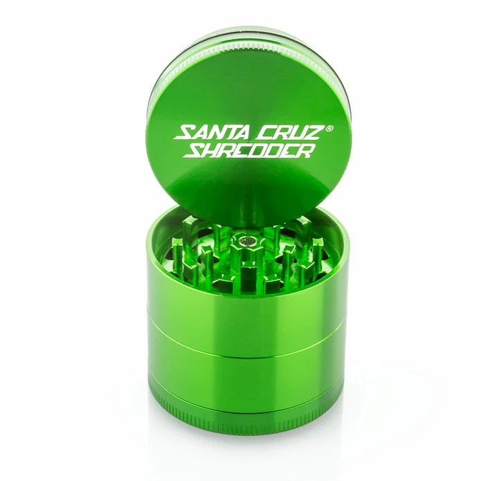 grinder for weed Santa Cruz Shredder Grinder Medium 4 Piece Green for sale