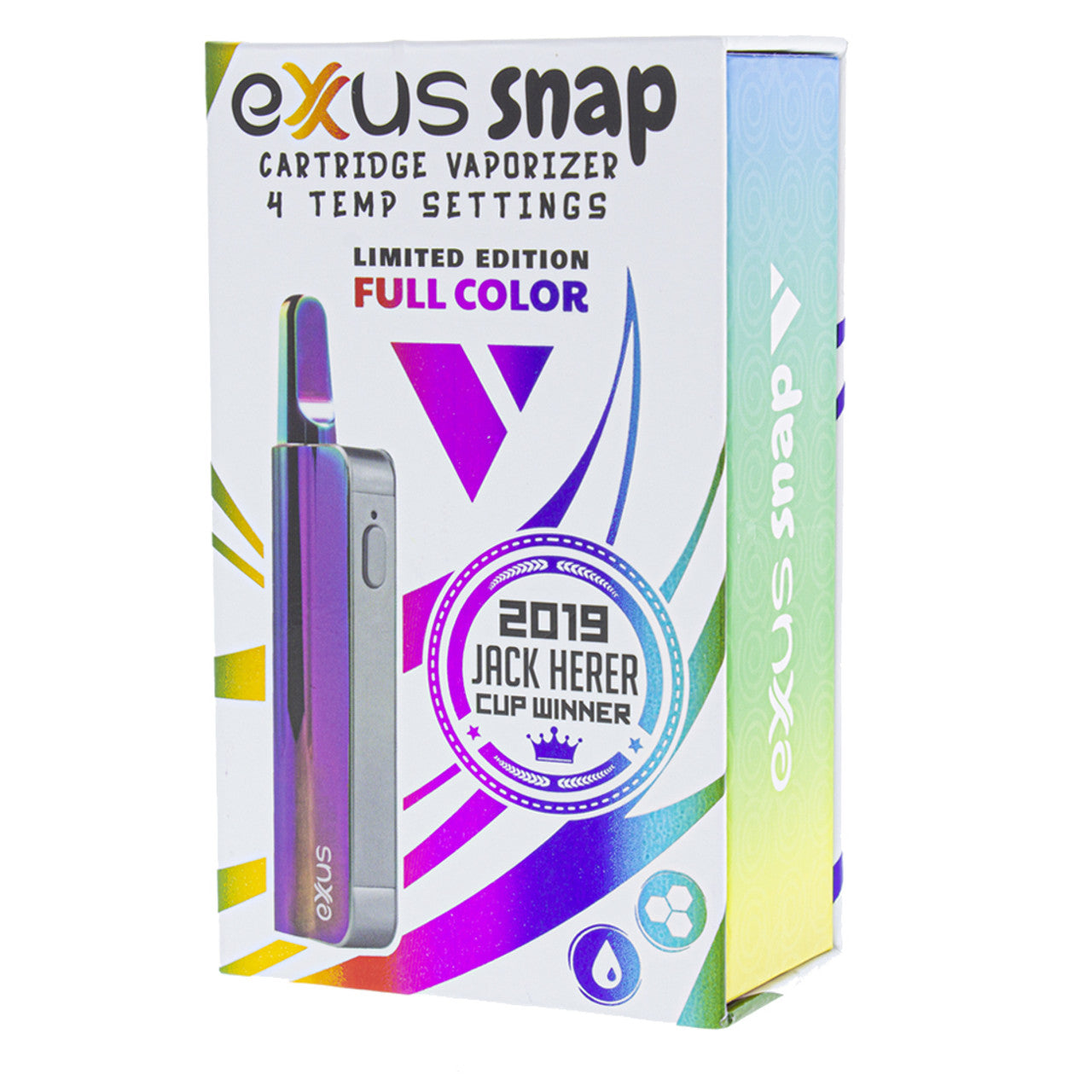 Exxus Snap - Variable Voltage 510 Cartridge Battery - Full color