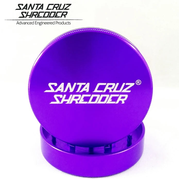 weed grinder Santa Cruz Shredder Grinder Large 2 Piece purple