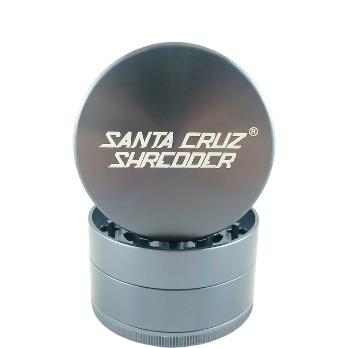 weed grinder Santa Cruz Shredder Grinder Large 4 Piece Grey for sale