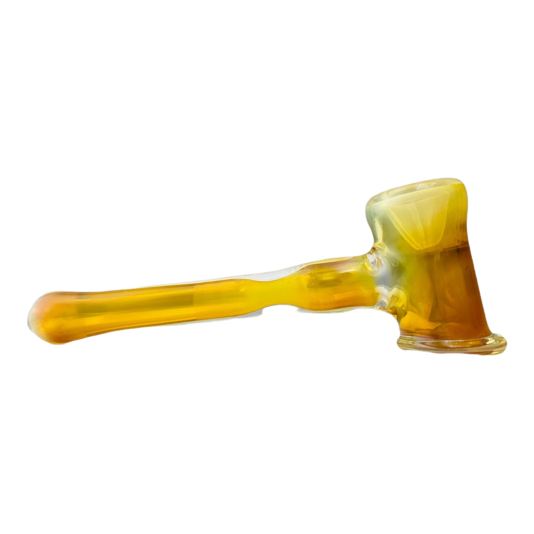 no carb Glass Hand Pipes - Small Fumed Hammer Hand Pipe