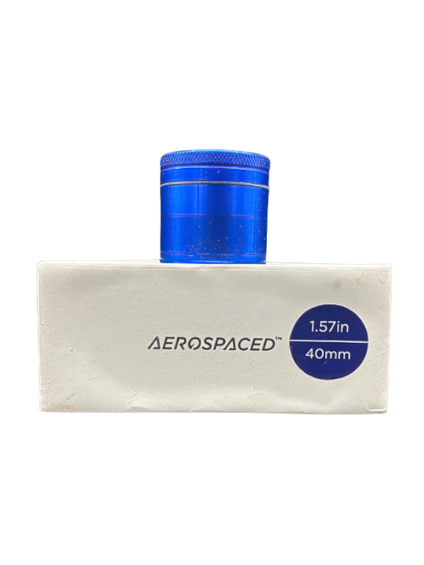 Aerospace Grinder Small Blue 4 Piece 